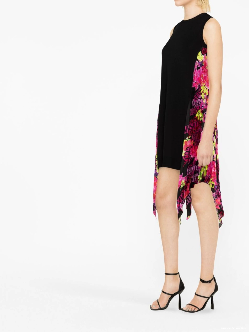 Cheap Versace virgin-wool mini dress Women 0806
